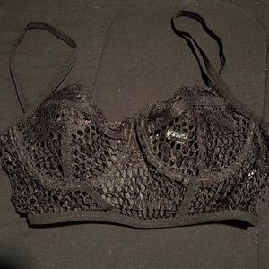 Missguided Fishnet Bra